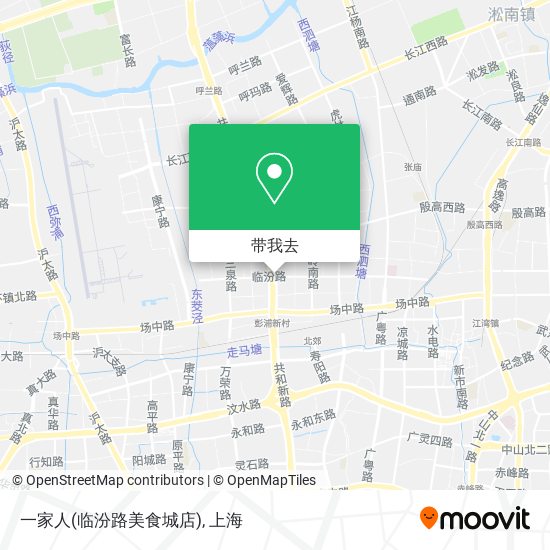 一家人(临汾路美食城店)地图