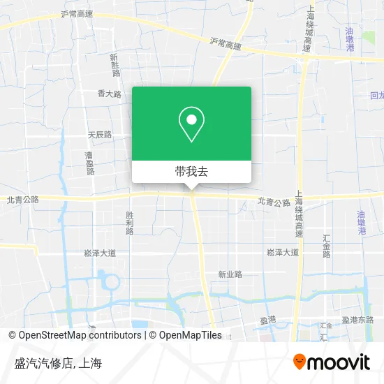 盛汽汽修店地图
