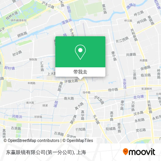 东赢眼镜有限公司(第一分公司)地图