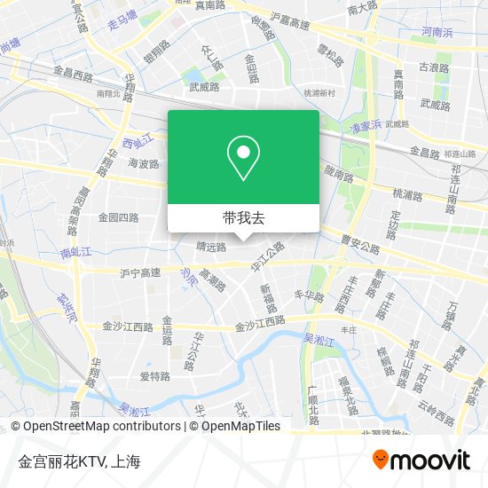 金宫丽花KTV地图