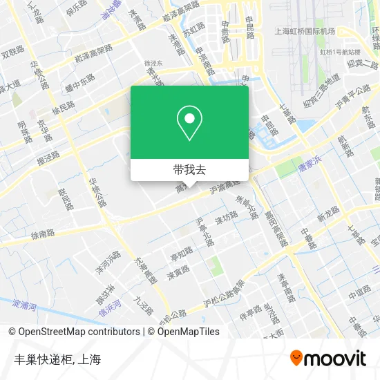 丰巢快递柜地图