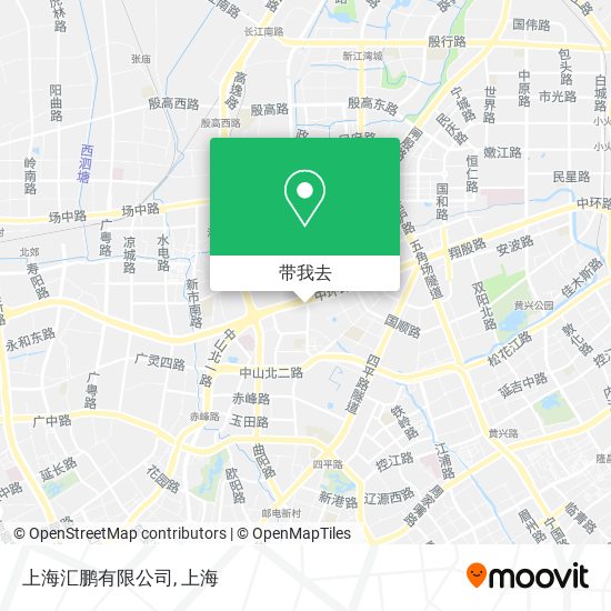 上海汇鹏有限公司地图