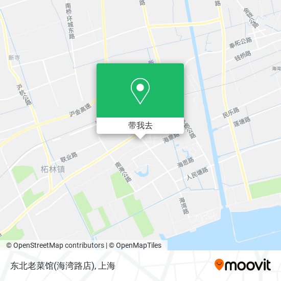 东北老菜馆(海湾路店)地图