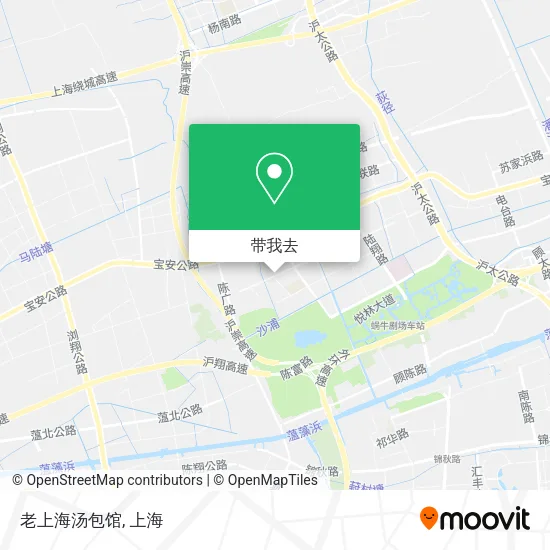 老上海汤包馆地图