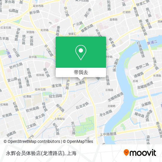 永辉会员体验店(龙漕路店)地图