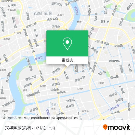 实华国旅(高科西路店)地图