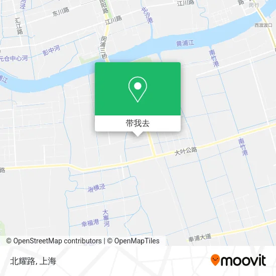 北耀路地图