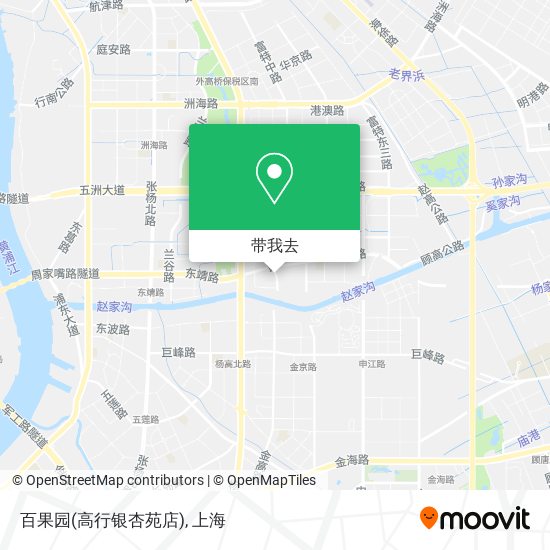 百果园(高行银杏苑店)地图
