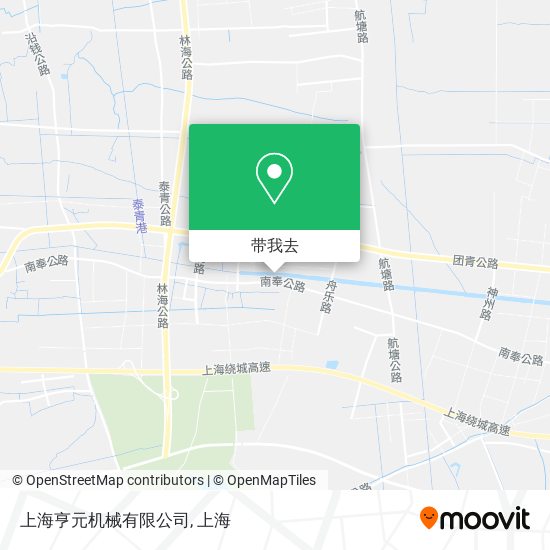 上海亨元机械有限公司地图