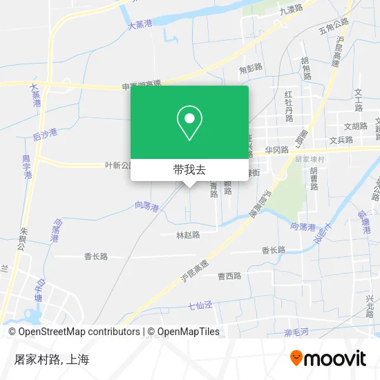屠家村路地图