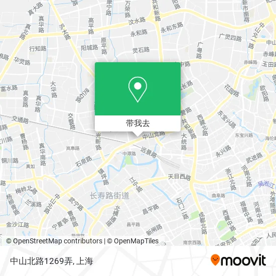 中山北路1269弄地图