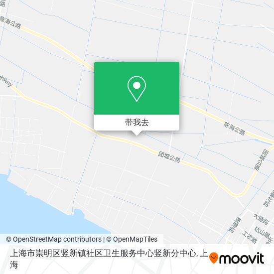 上海市崇明区竖新镇社区卫生服务中心竖新分中心地图