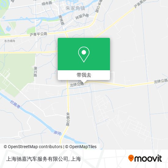 上海驰嘉汽车服务有限公司地图