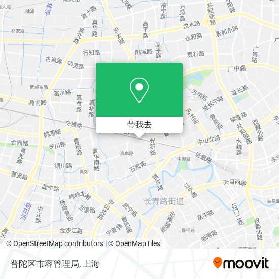 普陀区市容管理局地图