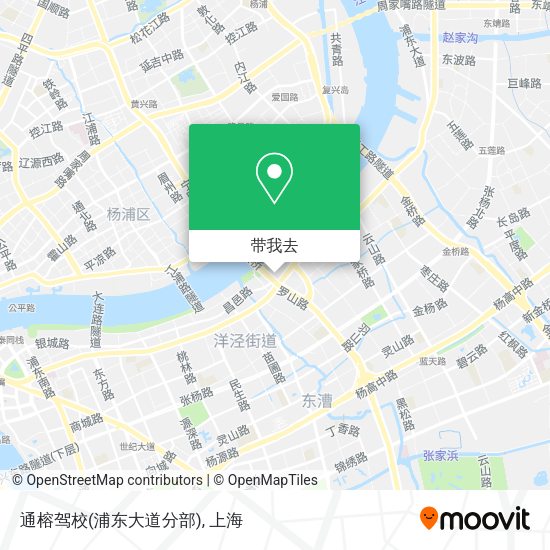通榕驾校(浦东大道分部)地图