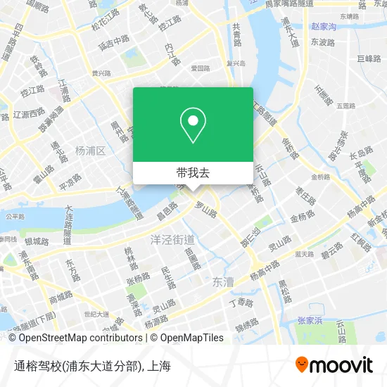 通榕驾校(浦东大道分部)地图