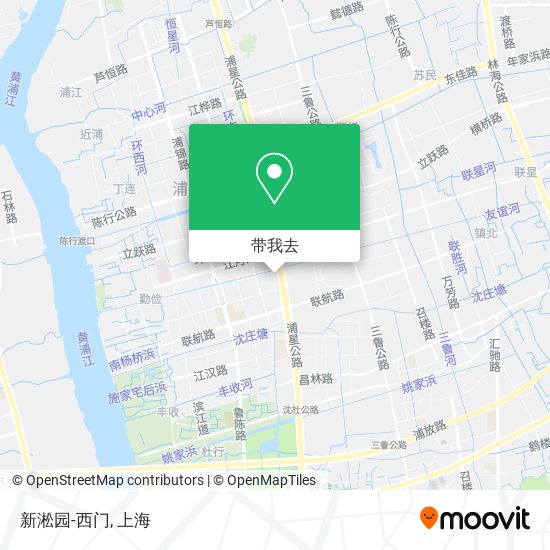 新淞园-西门地图