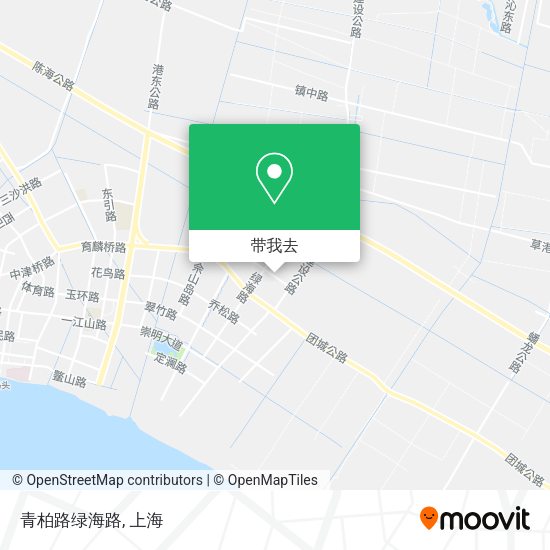 青柏路绿海路地图