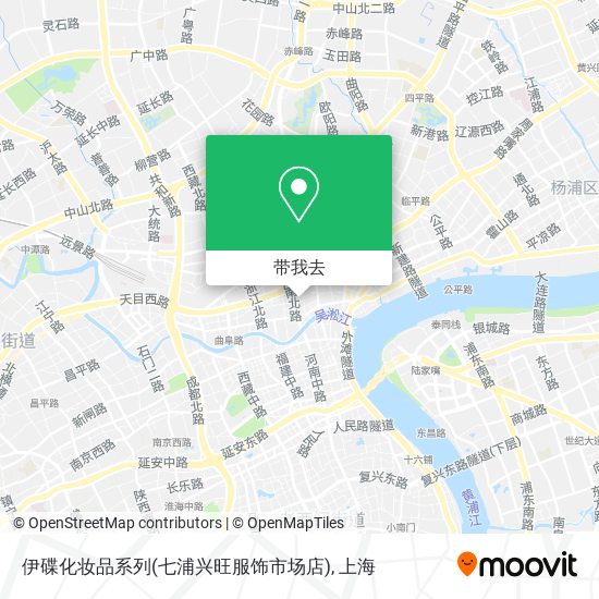 伊碟化妆品系列(七浦兴旺服饰市场店)地图