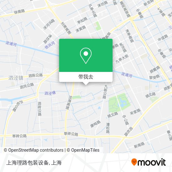 上海理路包装设备地图