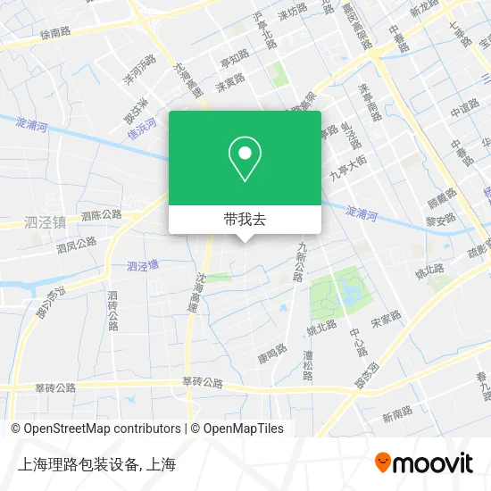 上海理路包装设备地图