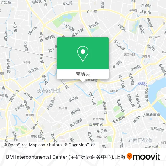 BM Intercontinental Center (宝矿洲际商务中心)地图