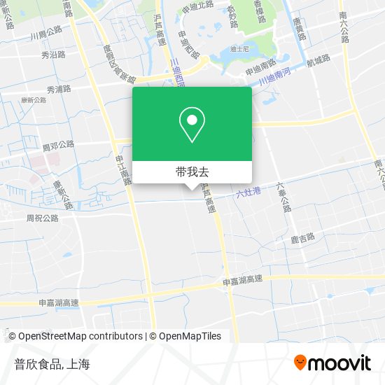 普欣食品地图