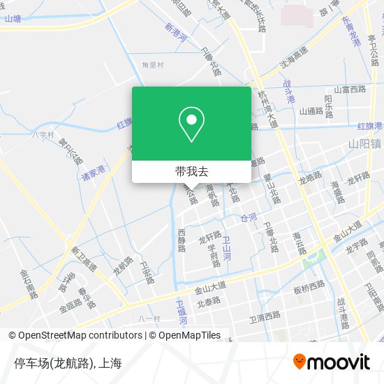 停车场(龙航路)地图