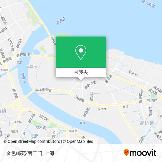 金色郦苑-南二门地图