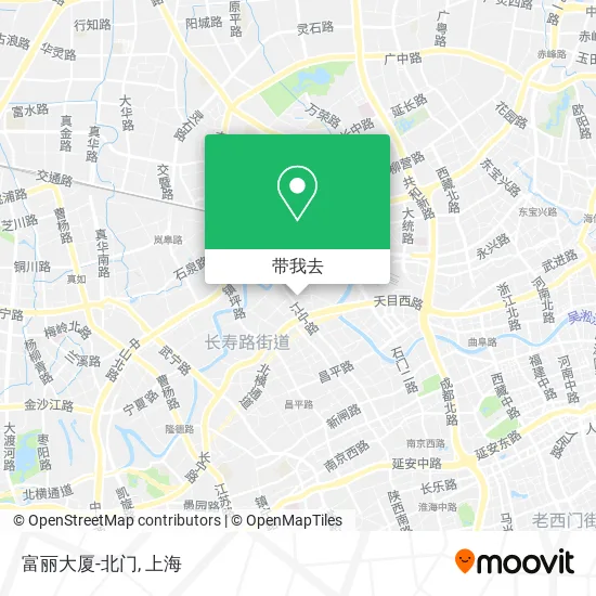富丽大厦-北门地图