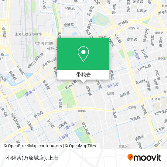 小罐茶(万象城店)地图