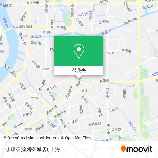 小罐茶(金桥茶城店)地图