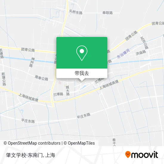肇文学校-东南门地图