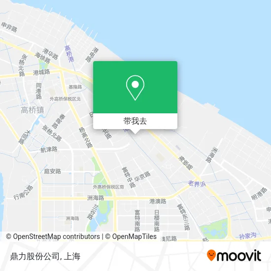 鼎力股份公司地图