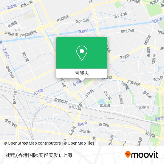 街电(香港国际美容美发)地图