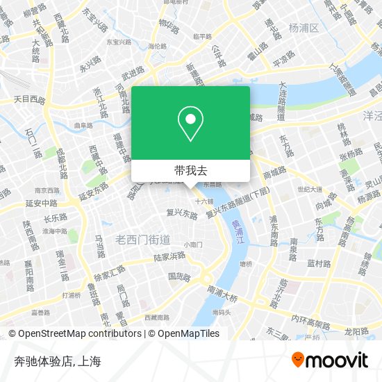 奔驰体验店地图