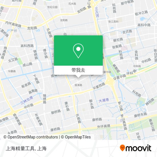 上海精量工具地图