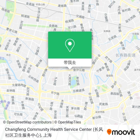 Changfeng Community Health Service Center (长风社区卫生服务中心)地图