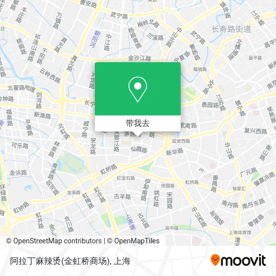 阿拉丁麻辣烫(金虹桥商场)地图