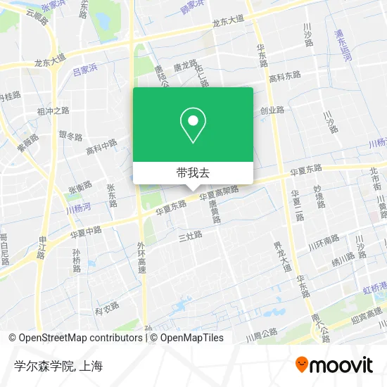 学尔森学院地图