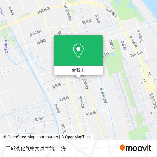 喜威液化气中文供气站地图