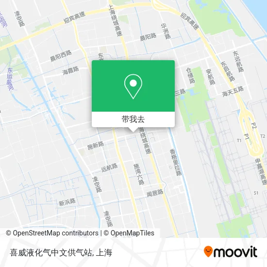 喜威液化气中文供气站地图