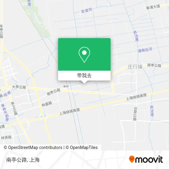 南亭公路地图