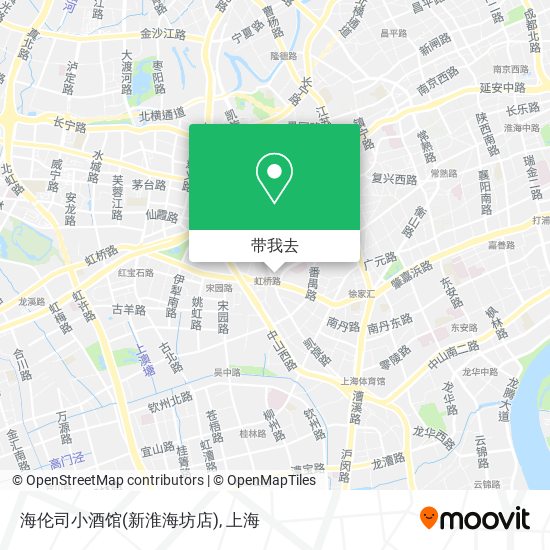 海伦司小酒馆(新淮海坊店)地图