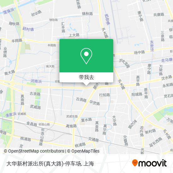 大华新村派出所(真大路)-停车场地图