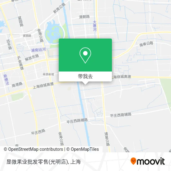 显微果业批发零售(光明店)地图