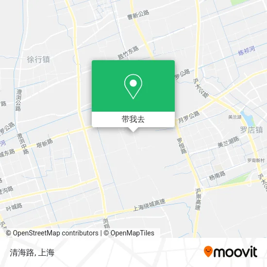清海路地图