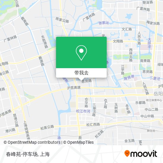 春峰苑-停车场地图