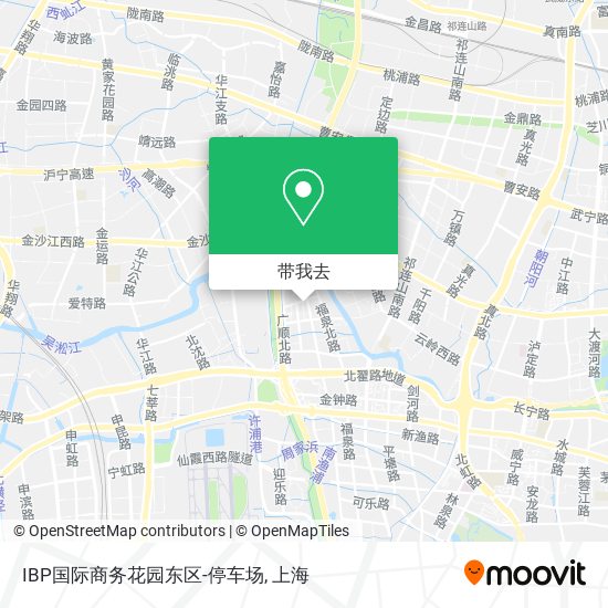 IBP国际商务花园东区-停车场地图