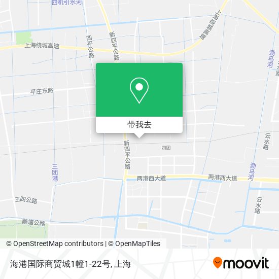 海港国际商贸城1幢1-22号地图